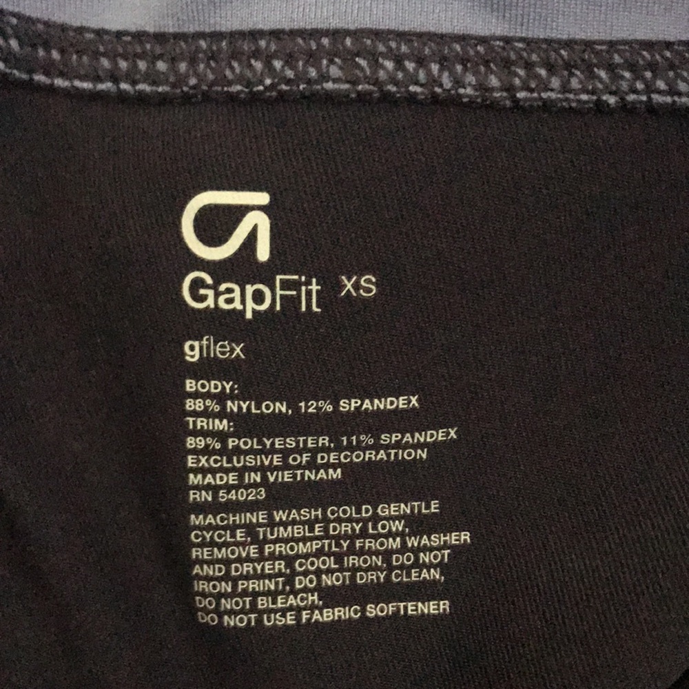GapFit yoga capris, navy blue, size XS - Picture 3 of 6